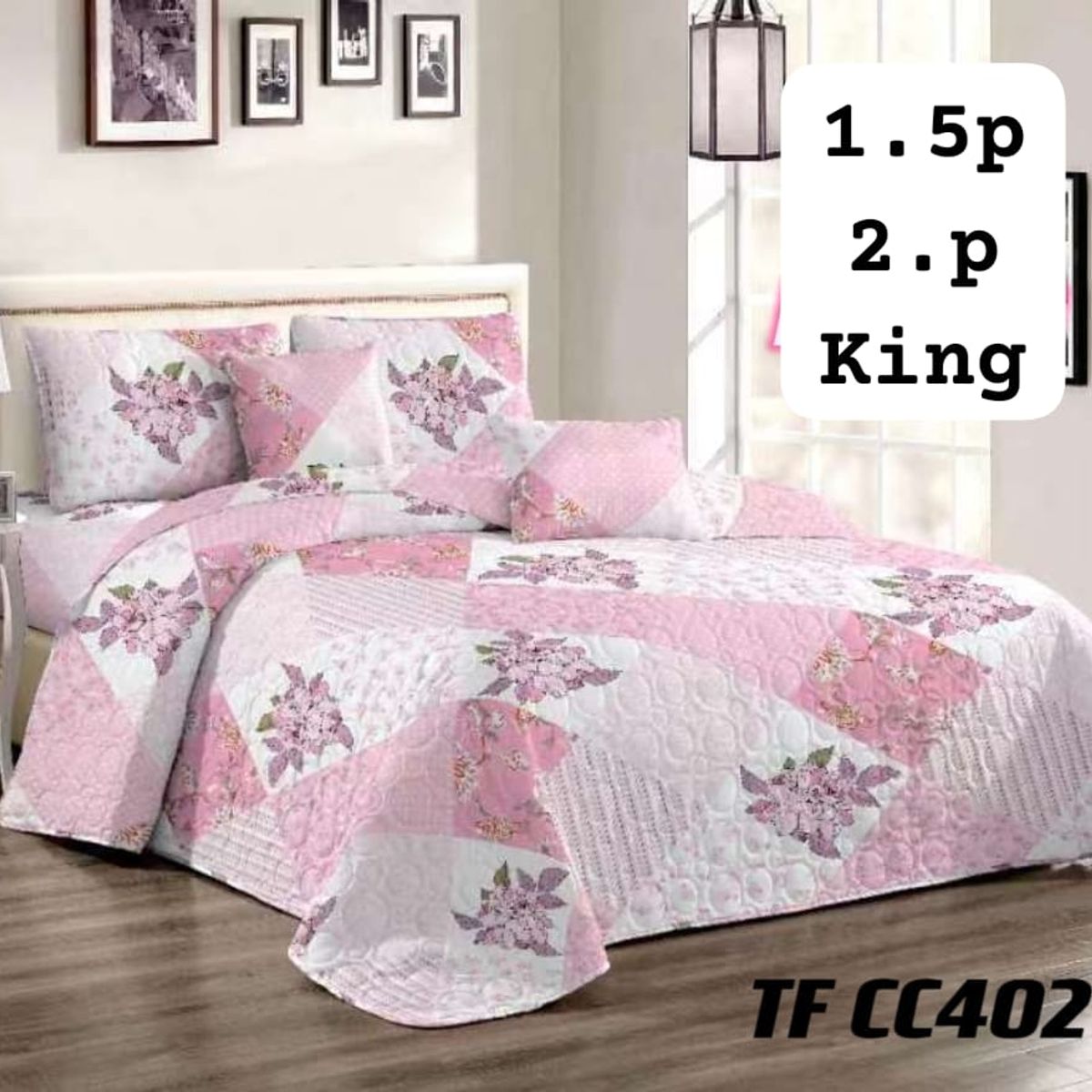 GENERICO - COBERTORES DE VERANO QUILTS REVERSIBLES