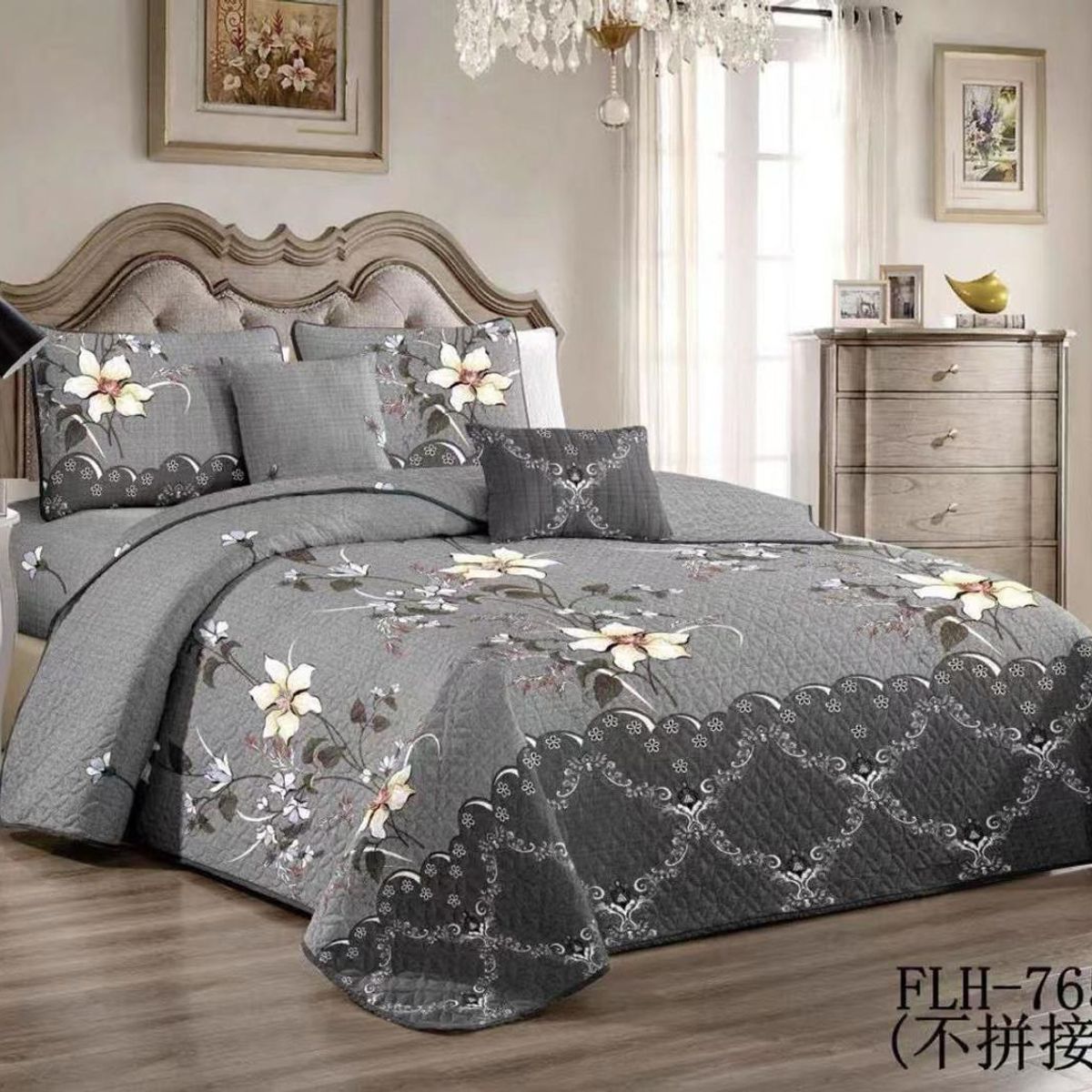 GENERICO - COBERTORES DE VERANO QUILTS REVERSIBLES