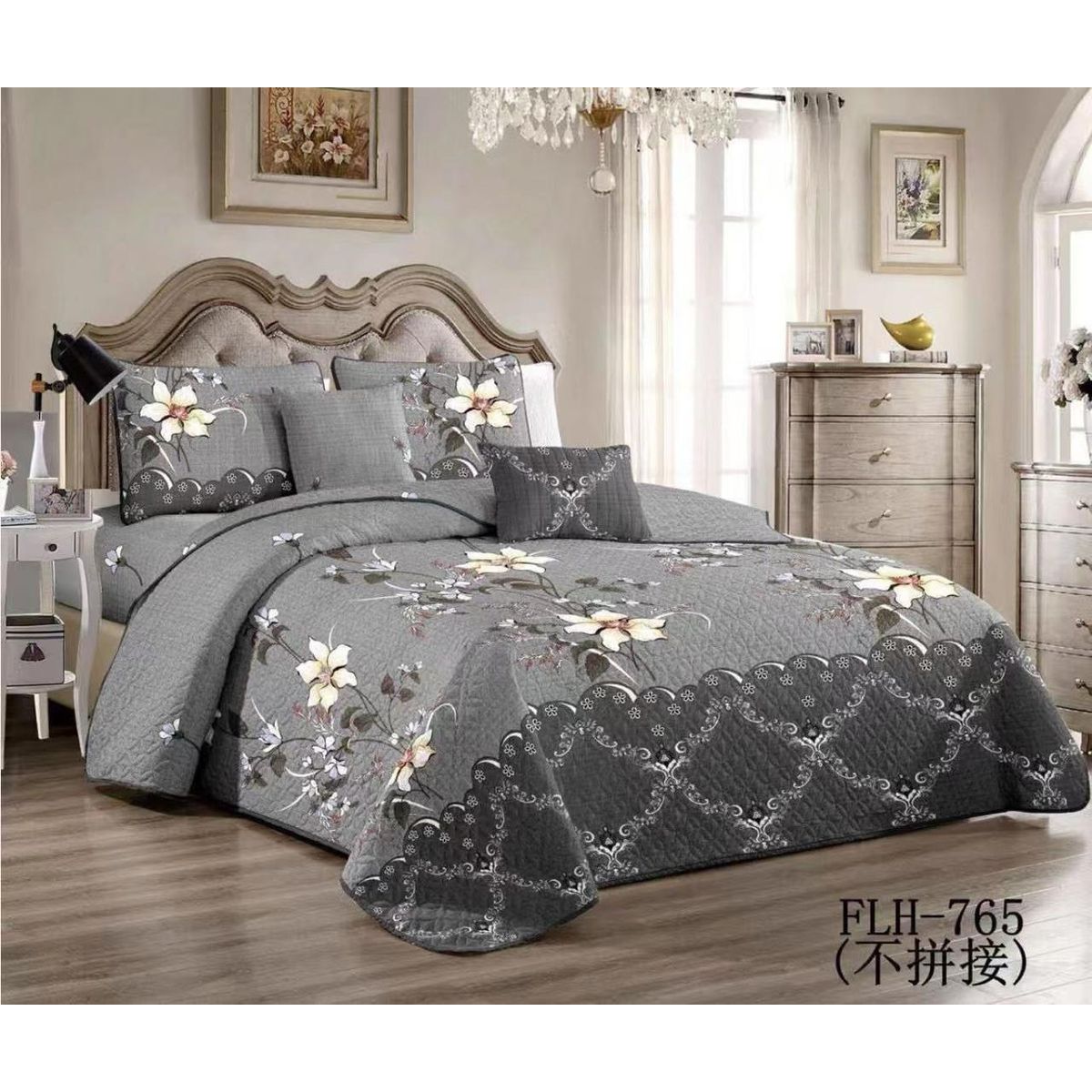 GENERICO - COBERTORES DE VERANO QUILTS REVERSIBLES