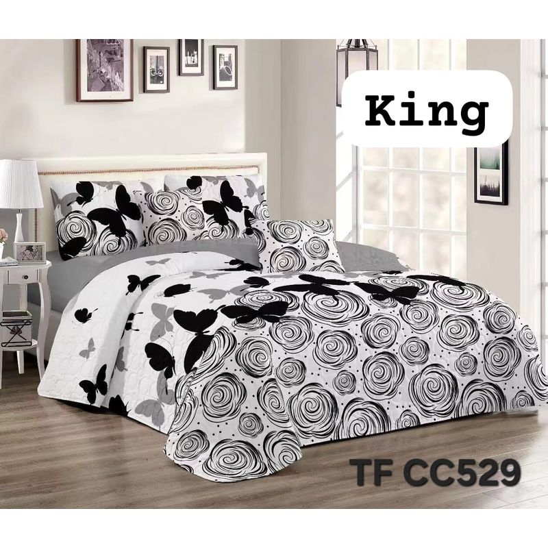 GENERICO - COBERTORES DE VERANO QUILTS REVERSIBLES