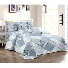 GENERICO - COBERTORES DE VERANO QUILTS REVERSIBLES