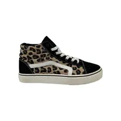 PAND G - Zapatilla Negra Print Mujer