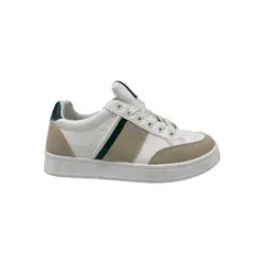 PAND G - Zapatilla Blanca Plataforma Mujer