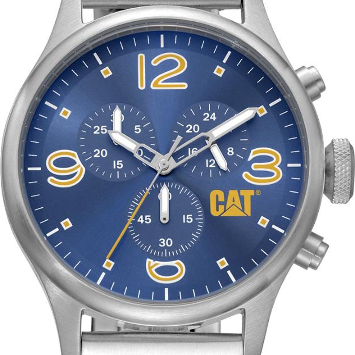 CAT - Reloj Cat Hombre QB-143-11-637 Diam Chrono - Plateado
