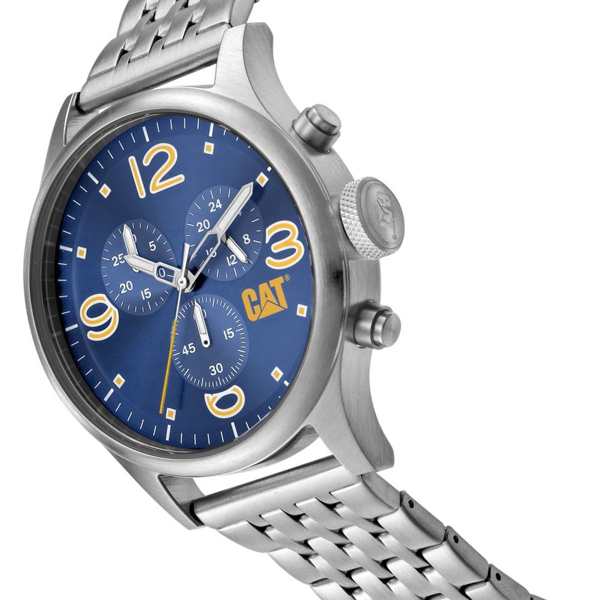 CAT - Reloj Cat Hombre QB-143-11-637 Diam Chrono - Plateado