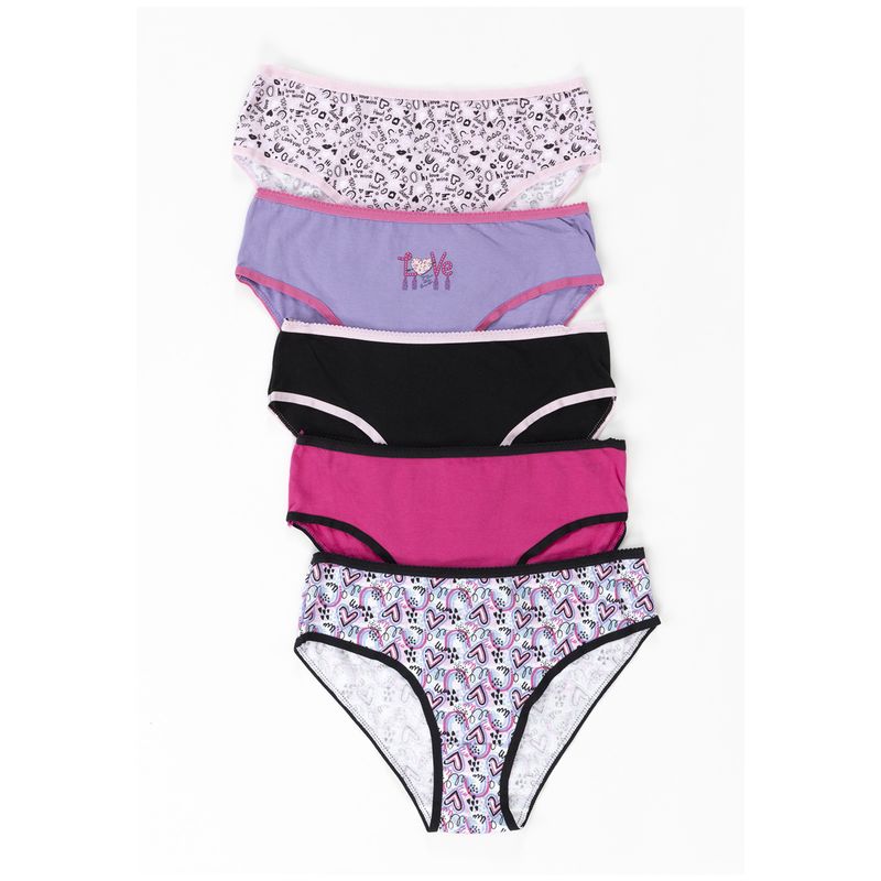 KAYSER - Pack 5x Bikini Algodón P516185-FUC1 Kayser KAYSER
