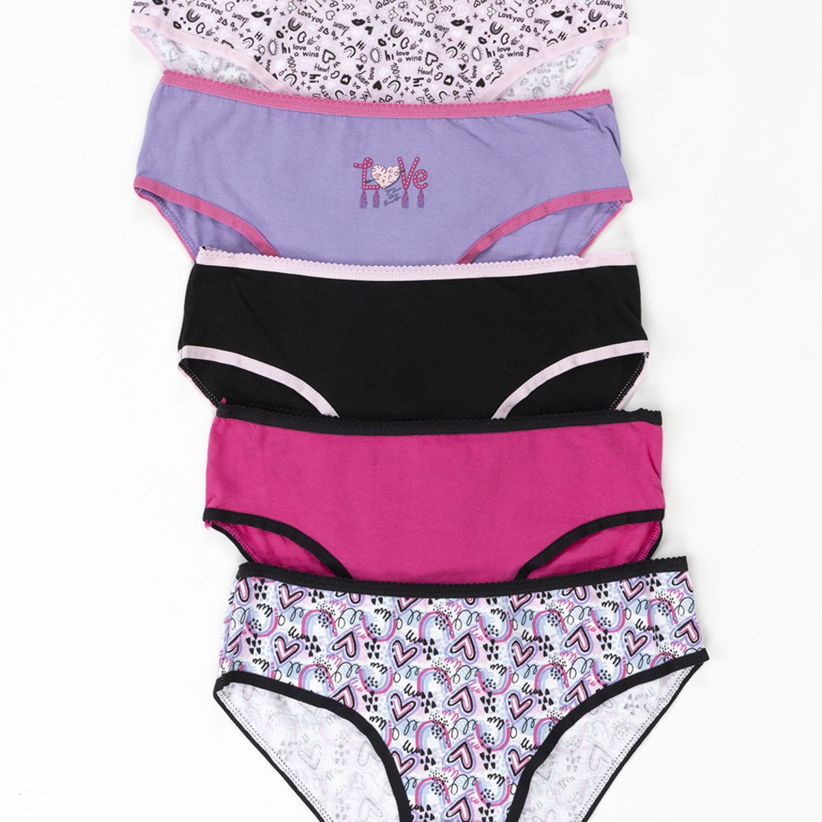 KAYSER - Pack 5x Bikini Algodón P516185-FUC1 Kayser KAYSER