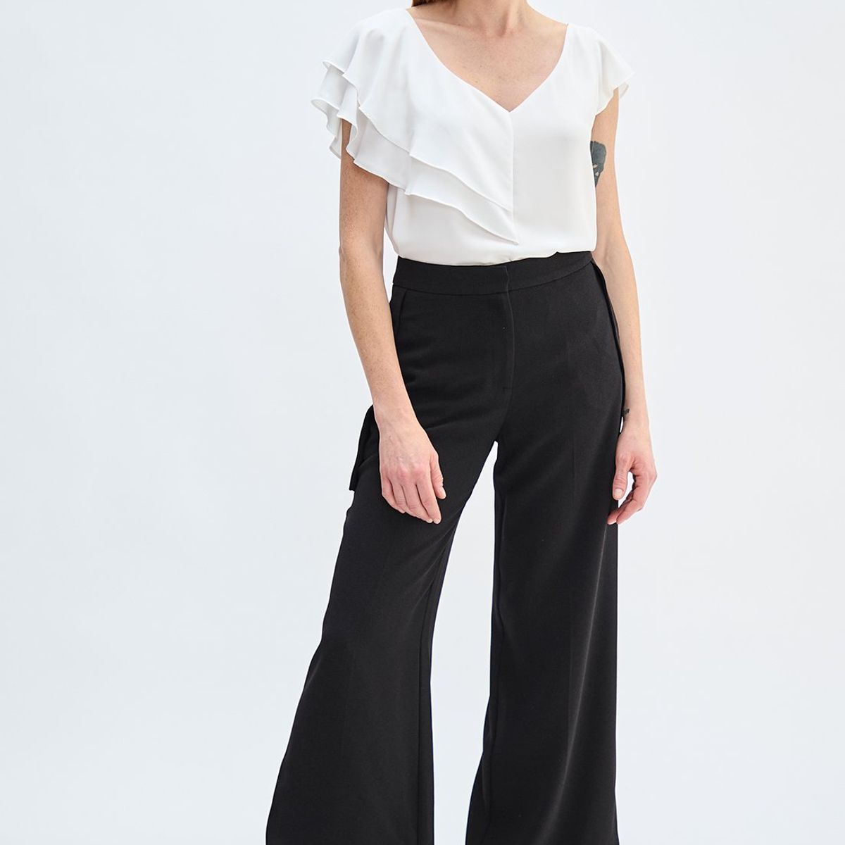 ASH - Pantalon Negro Mujer Ash