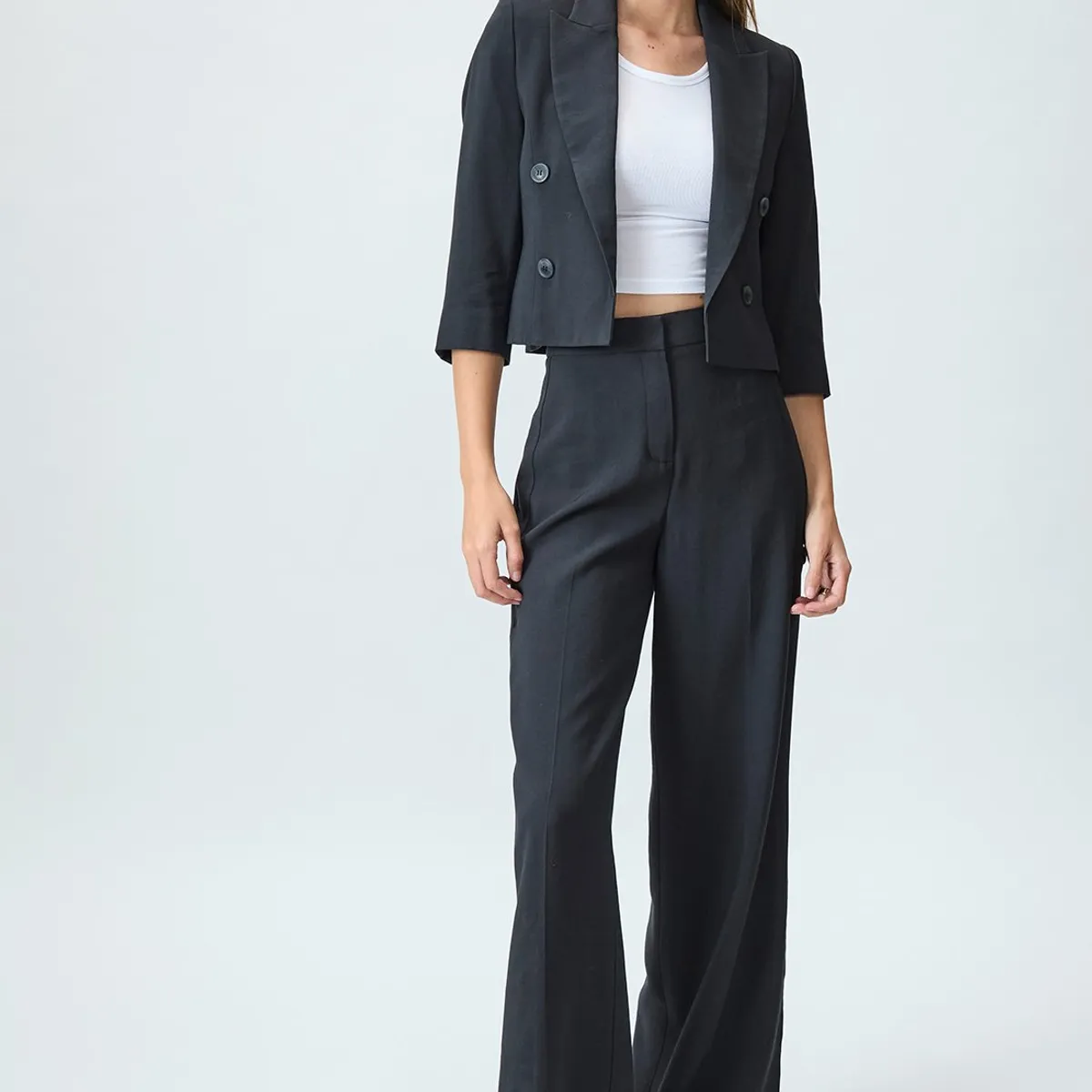 IO - Pantalon Negro Mujer Io