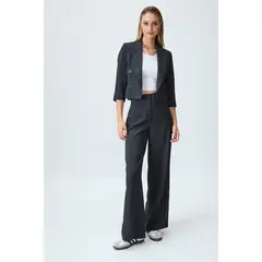IO - Pantalon Liso Negro