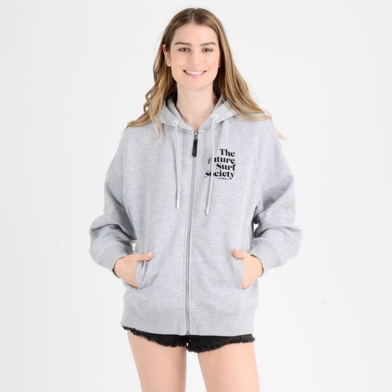 O'NEILL - POLERON FUTURE SURF ZIP  GRIS