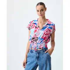 IO - Blusa Fantasia fucsia