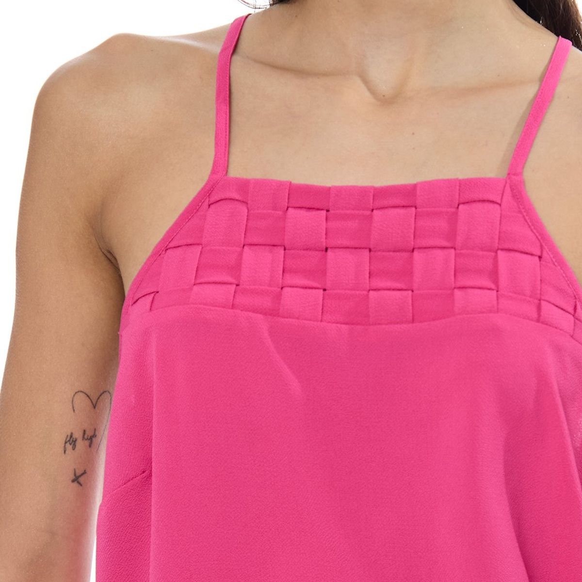 IO - Blusa Sin Mangas Fucsia Mujer Io