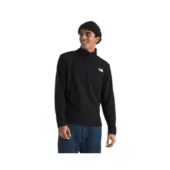 THE NORTH FACE - Polar Cerda 1/4 Zip Hombre Negro