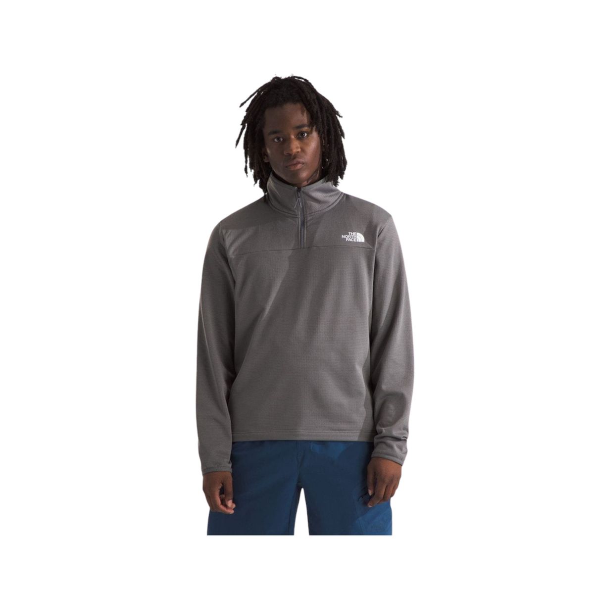 THE NORTH FACE - Polar Cerda 1/4 Zip Hombre Gris