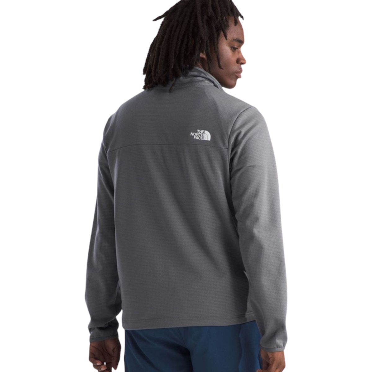 THE NORTH FACE - Polar Cerda 1/4 Zip Hombre Gris
