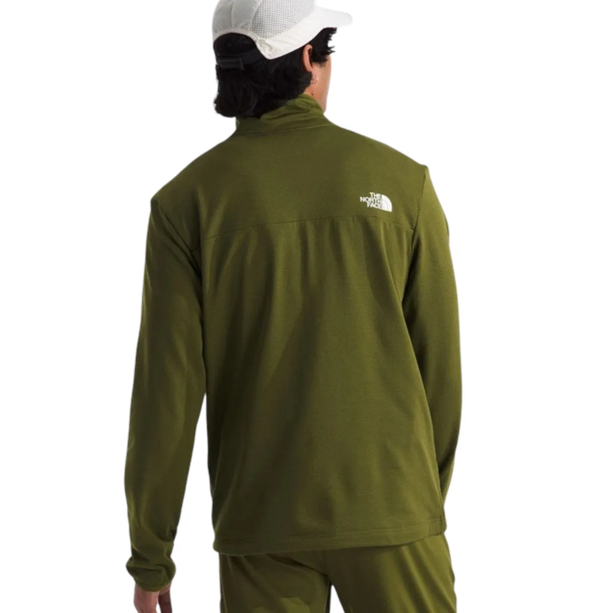 THE NORTH FACE - Polar Cedar Trail Grid Fleece Full Zip Hombre Verde