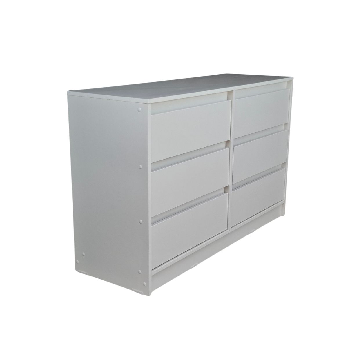 MUEBLES KIDS - Cómoda de 6 cajones blanca Deco