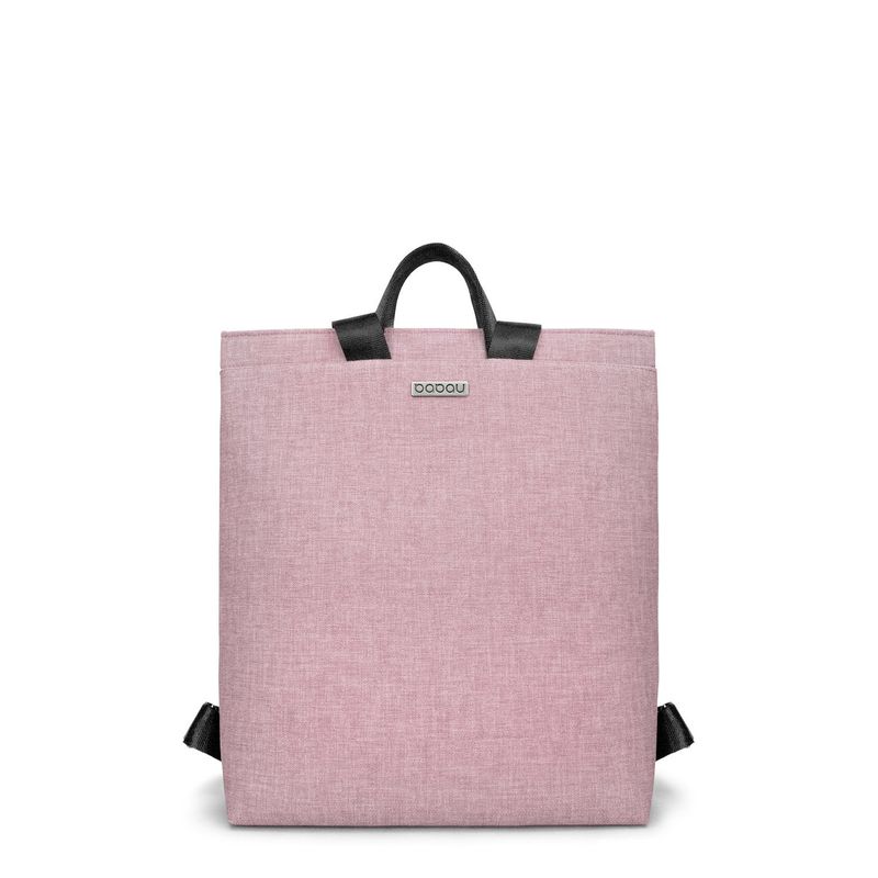 BABAU BARCELONA - Cartera Mochila Europea con Luz Interior BOOGIE M GRAIN PINK