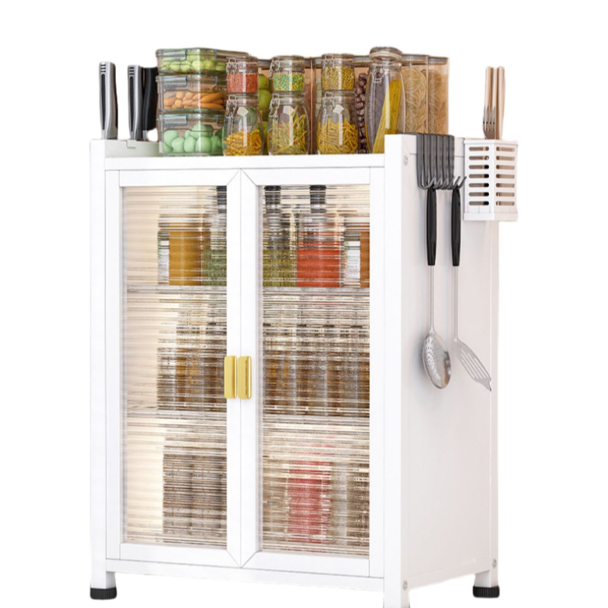 GENERICO - Organizador Armario Prueba De Polvo 3 Niveles 2 Puerta