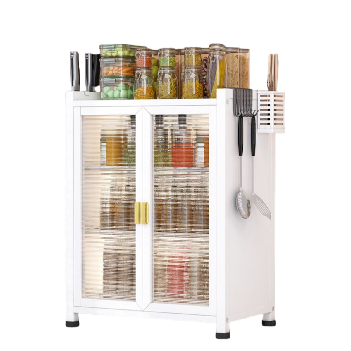 GENERICO - Organizador Armario Prueba De Polvo 3 Niveles 2 Puerta