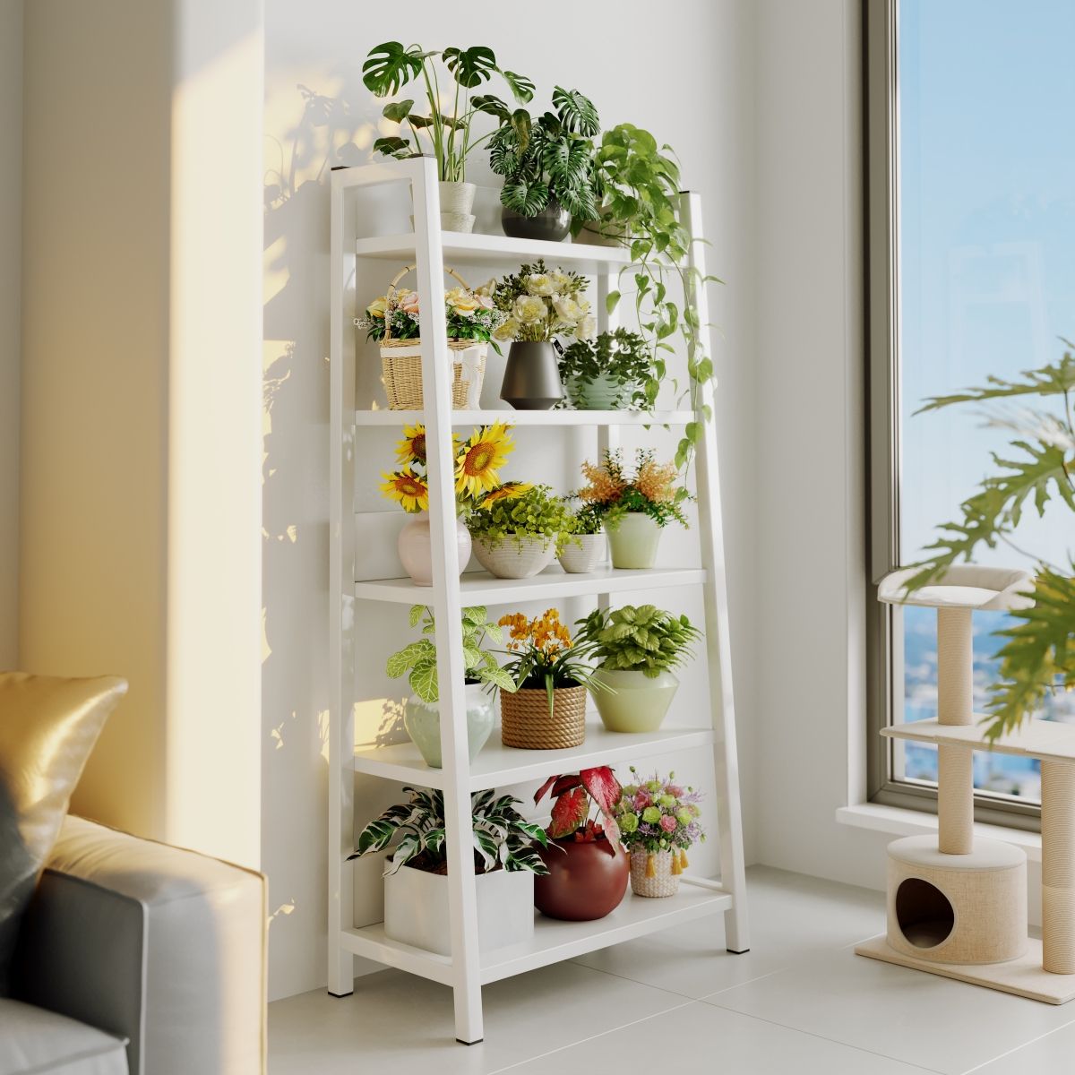 GENERICO - Estanterías Rack Metal Estante Organizador 5 Piso 150x60x30