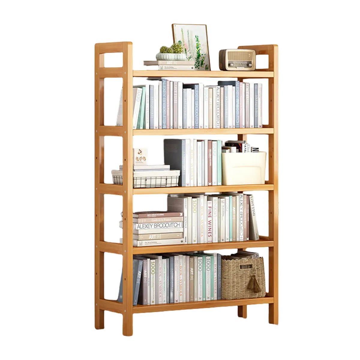 GENERICO - Estante De Bambú 5 Niveles Organizador Cocina Baño