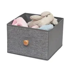 GENERICO - Caja Cubo Organizador Plegable Tela Closet Ropa