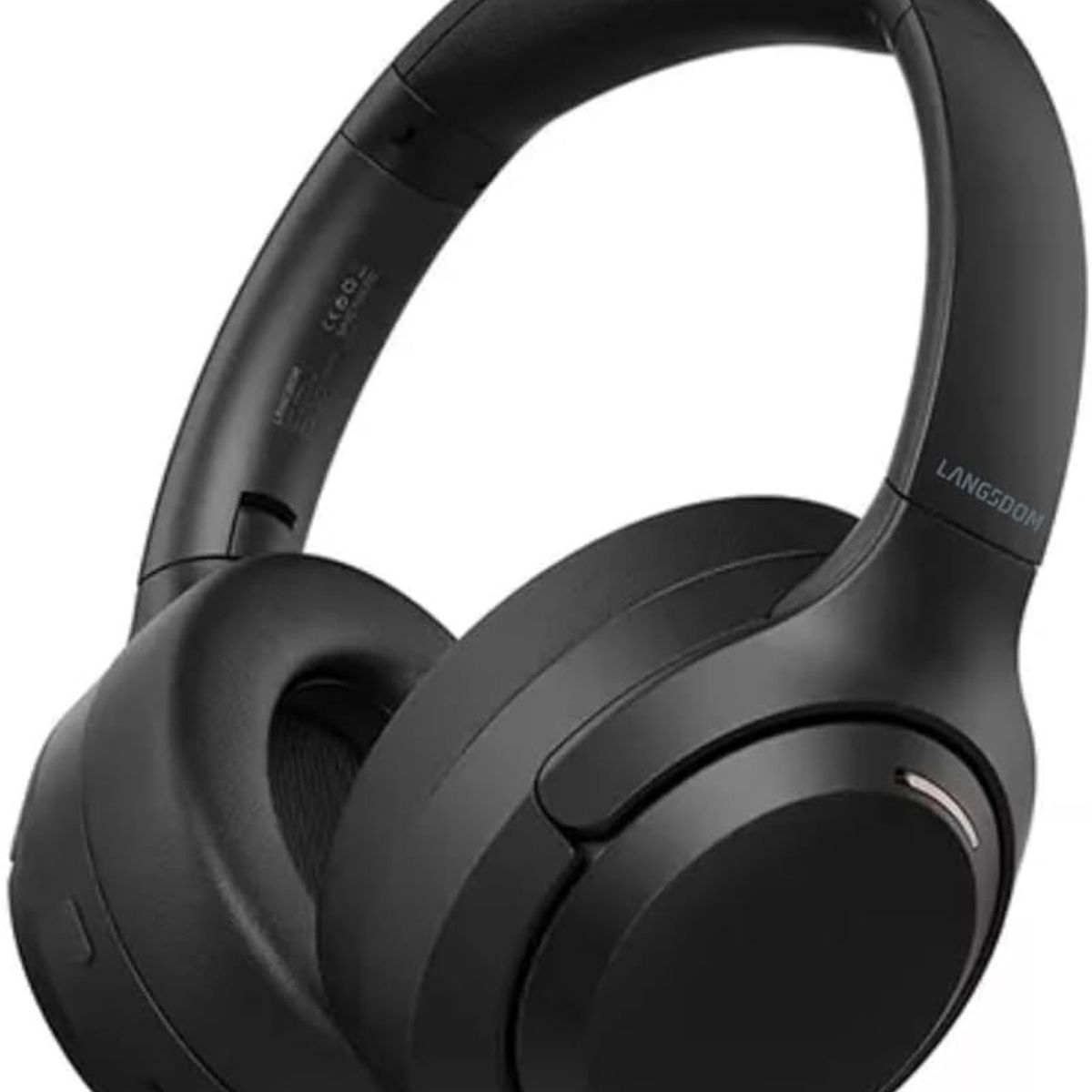 LANGSDOM - Audífonos Bluetooth ANC ENC Larga Duración Langsdom HBN07 Negro