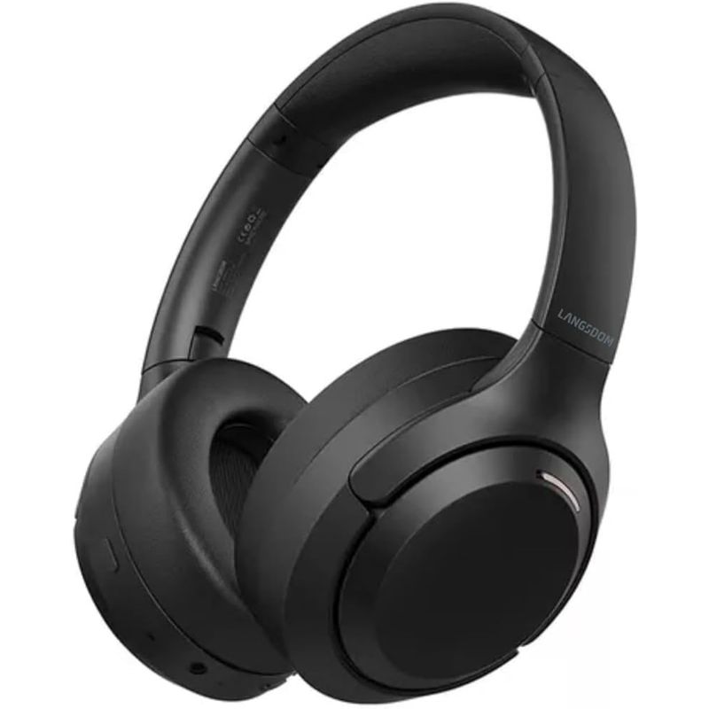 LANGSDOM - Audífonos Bluetooth ANC ENC Larga Duración Langsdom HBN07 Negro