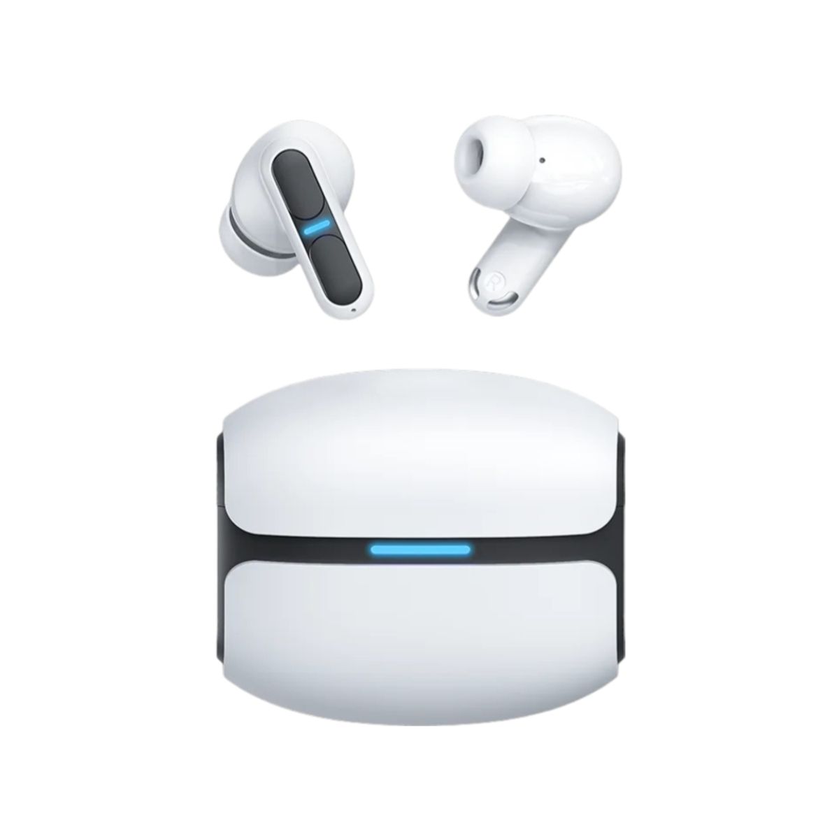 LANGSDOM - Audífonos Deportivos Bluetooth 5.3 TWS IPX-5 Langsdom TG12 Blanco