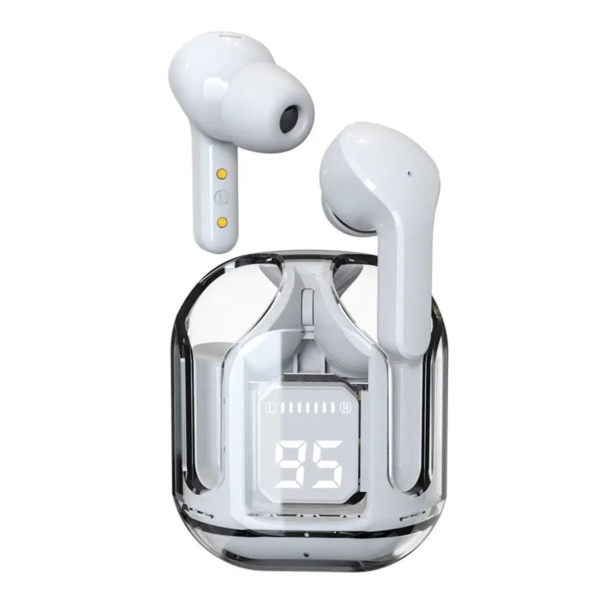 LANGSDOM - Audífonos Bluetooth TWS HiFi ANC Micrófono Langsdom TN56A Blanco