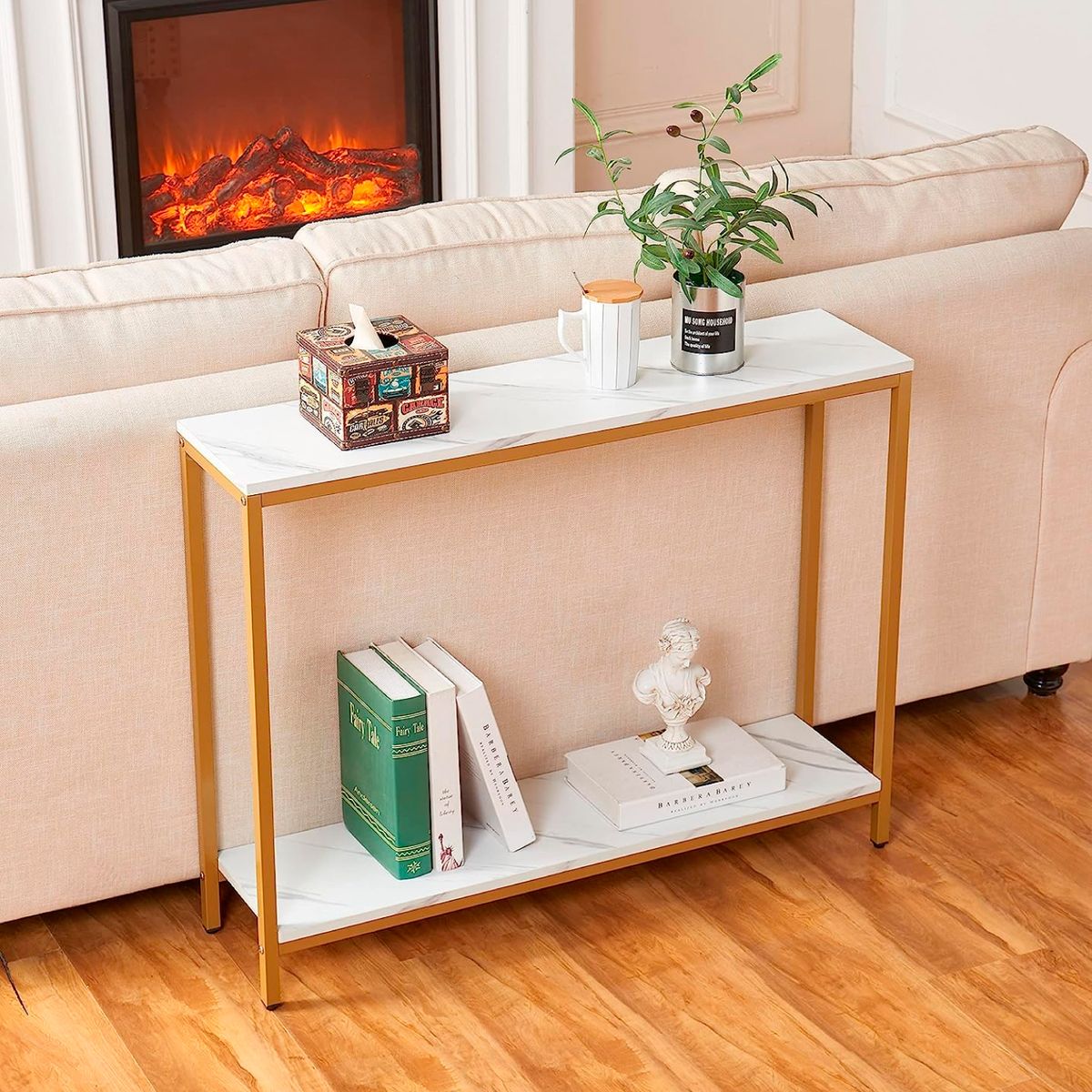 CORI CORI - Arrimo White Stone MDF Marmol Blanco