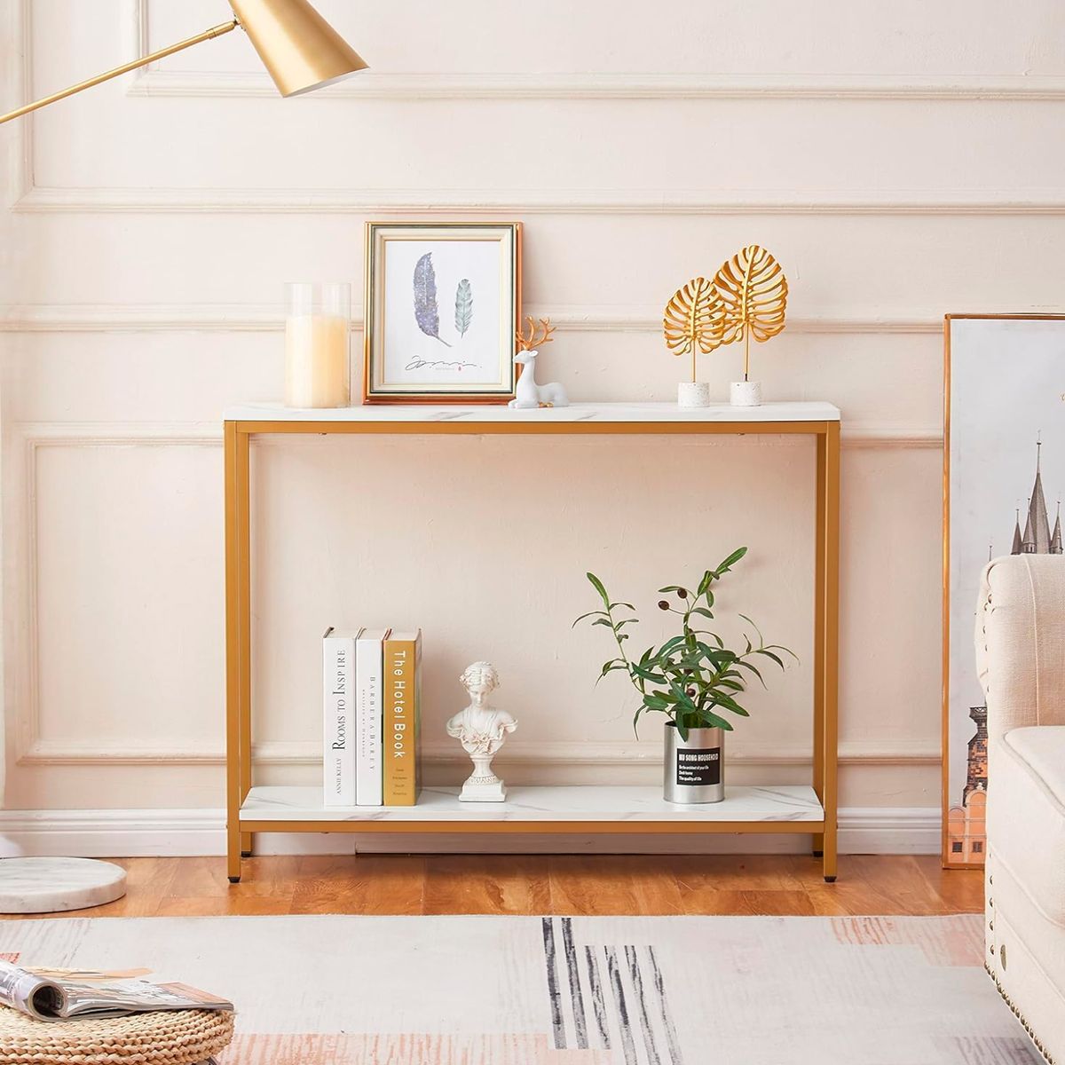 CORI CORI - Arrimo White Stone MDF Marmol Blanco