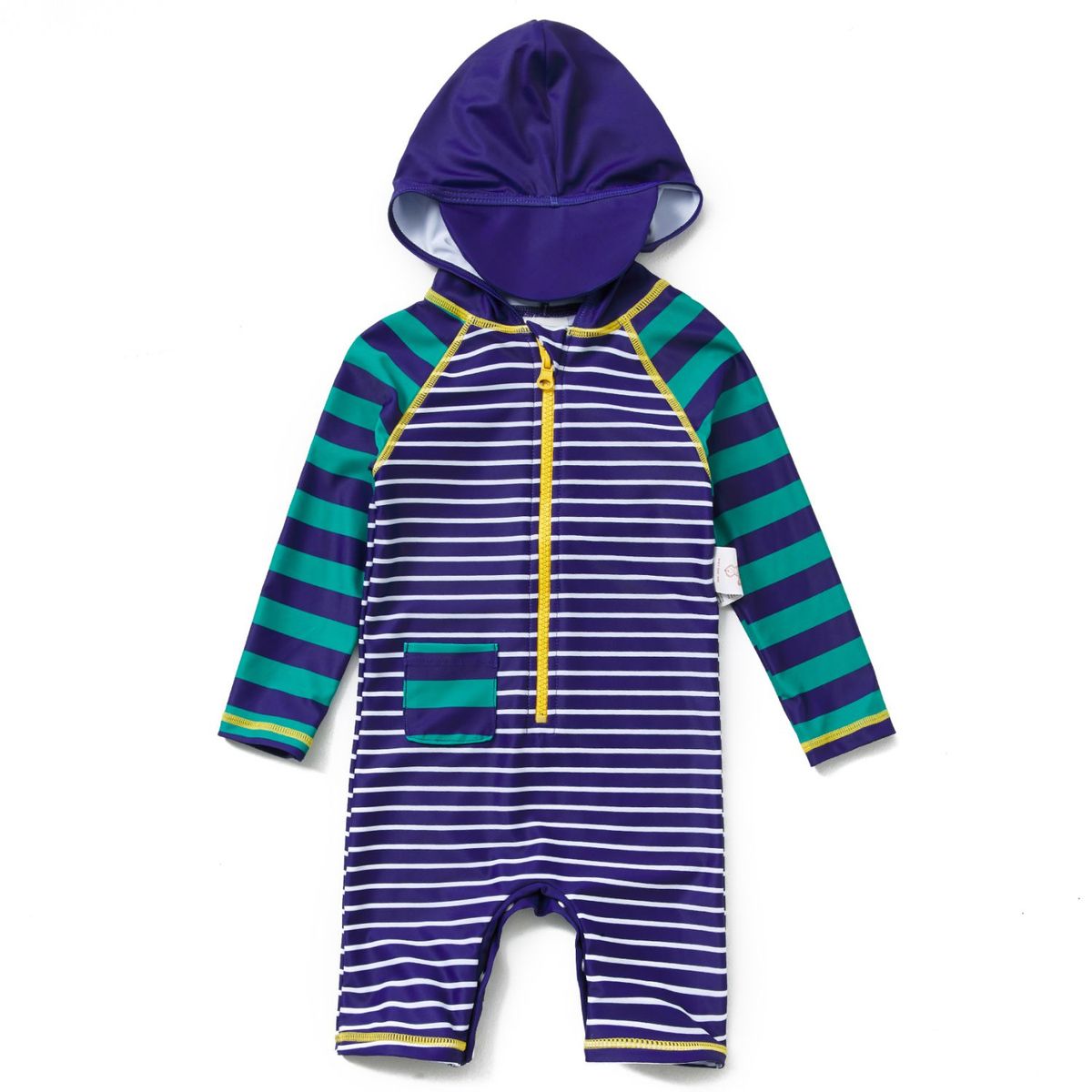 BONVERANO - Traje De Baño Con Capucha Bebé Niños Protección Solar UV