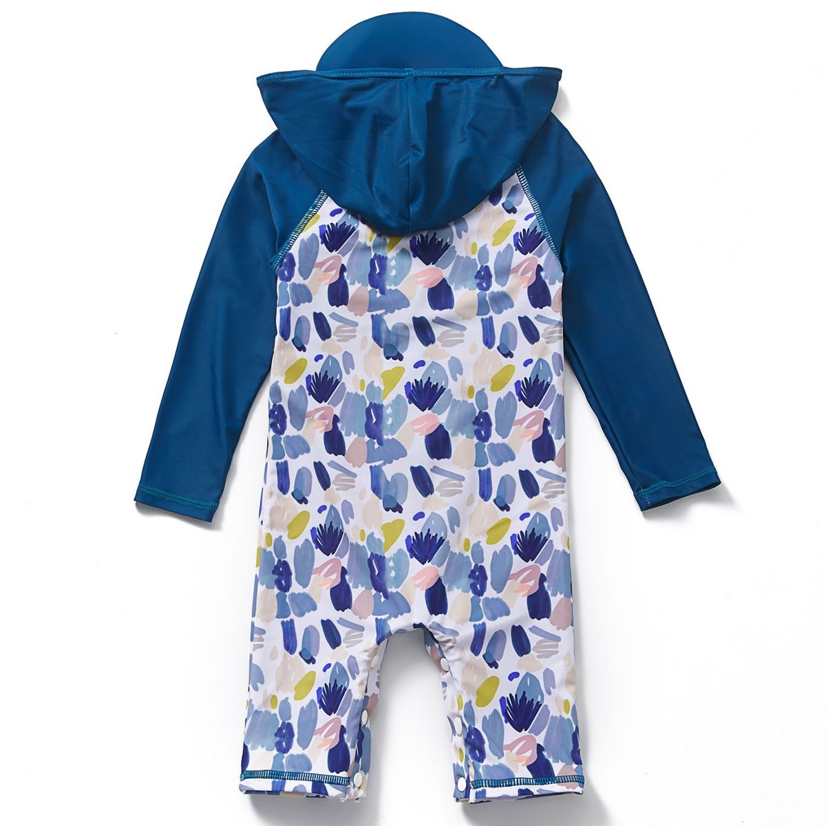 BONVERANO - Traje De Baño Con Capucha Bebé Niños Protección Solar UV_.