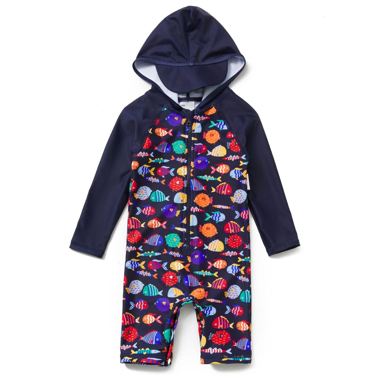 BONVERANO - Traje De Baño Con Capucha Bebé Niños Protección Solar UV