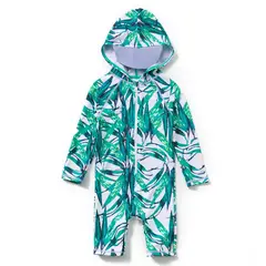 BONVERANO - Traje De Baño Con Capucha Bebé Niños Protección Solar UV