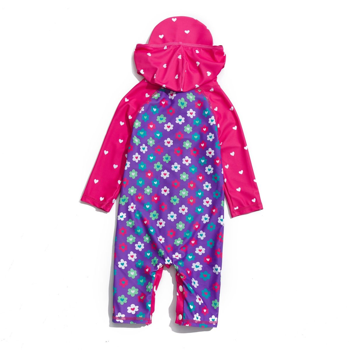 BONVERANO - Traje De Baña Con Capucha Bebé Niños Protección Solar UV