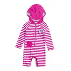 BONVERANO - Traje De Baña Con Capucha Bebé Niños Protección Solar UV
