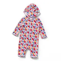 BONVERANO - Traje De Baña Con Capucha Bebé Niños Protección Solar UV
