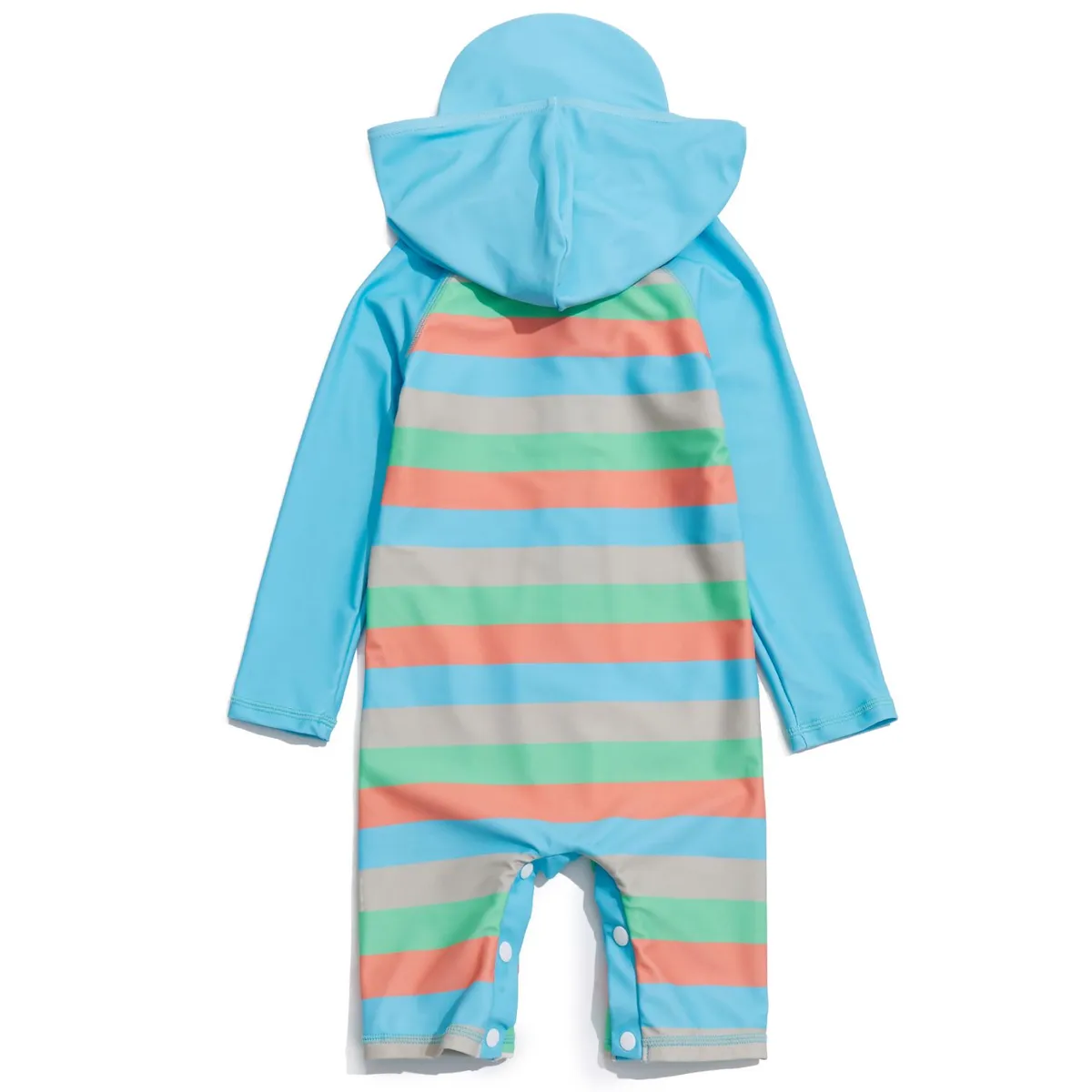 BONVERANO - Traje De Baño Con Capucha Bebé Niños Protección Solar UV_.