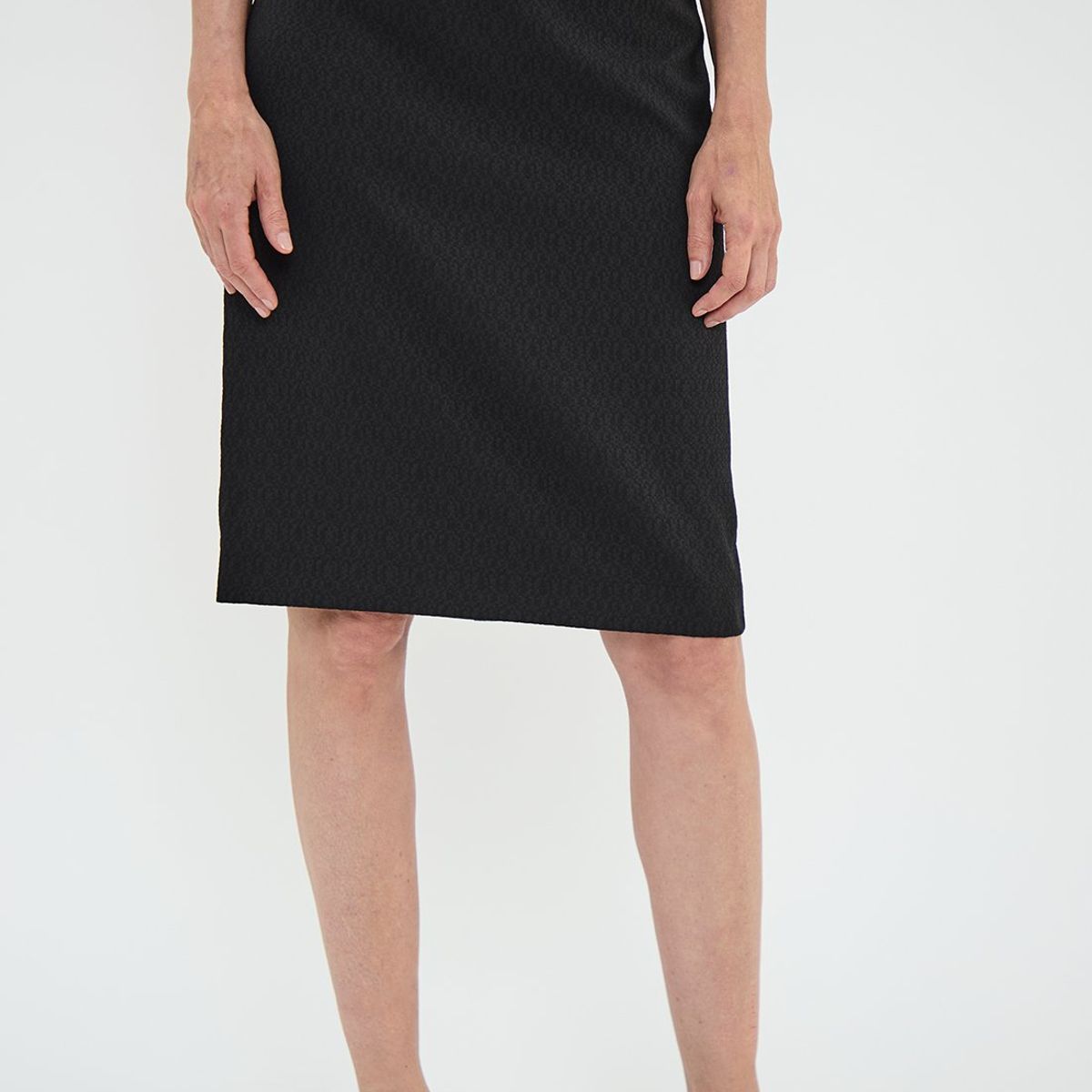 MA GRIFFE - Falda Larga Negro Mujer Magriffe