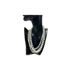 GENERICO - Collar De Perlas Gargantilla Multicollar Perlas Clasicas