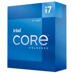INTEL - CPU - Socket LGA 1700 - Core i7-12700K - 3.6GHZ 8 Core S/Cooler