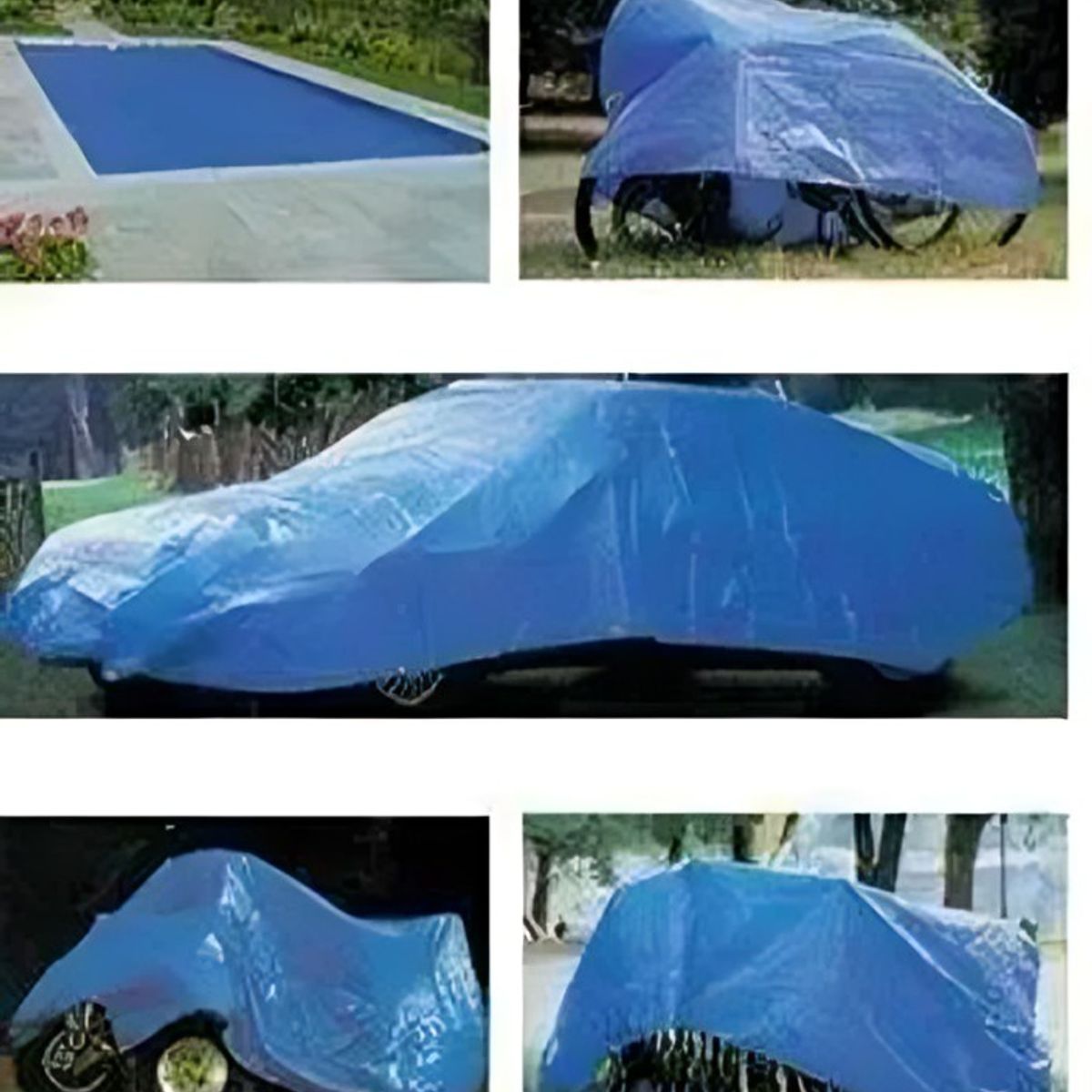 OEM - Lona Cobertor Multiusos Impermeable Carga 4x6 Metros