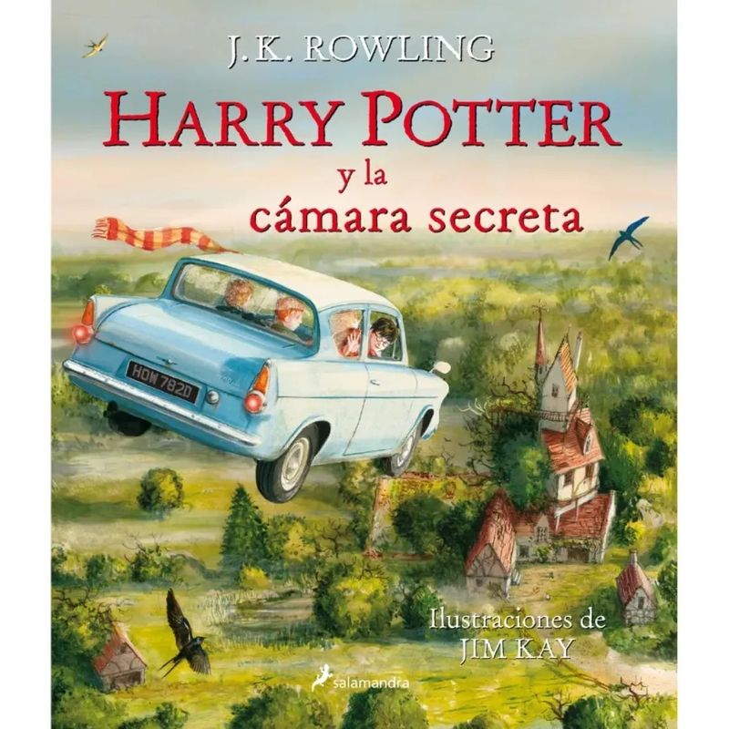 SALAMANDRA - Harry Potter Y La Camara Secreta 2 Ilustraciones de JIM KAY