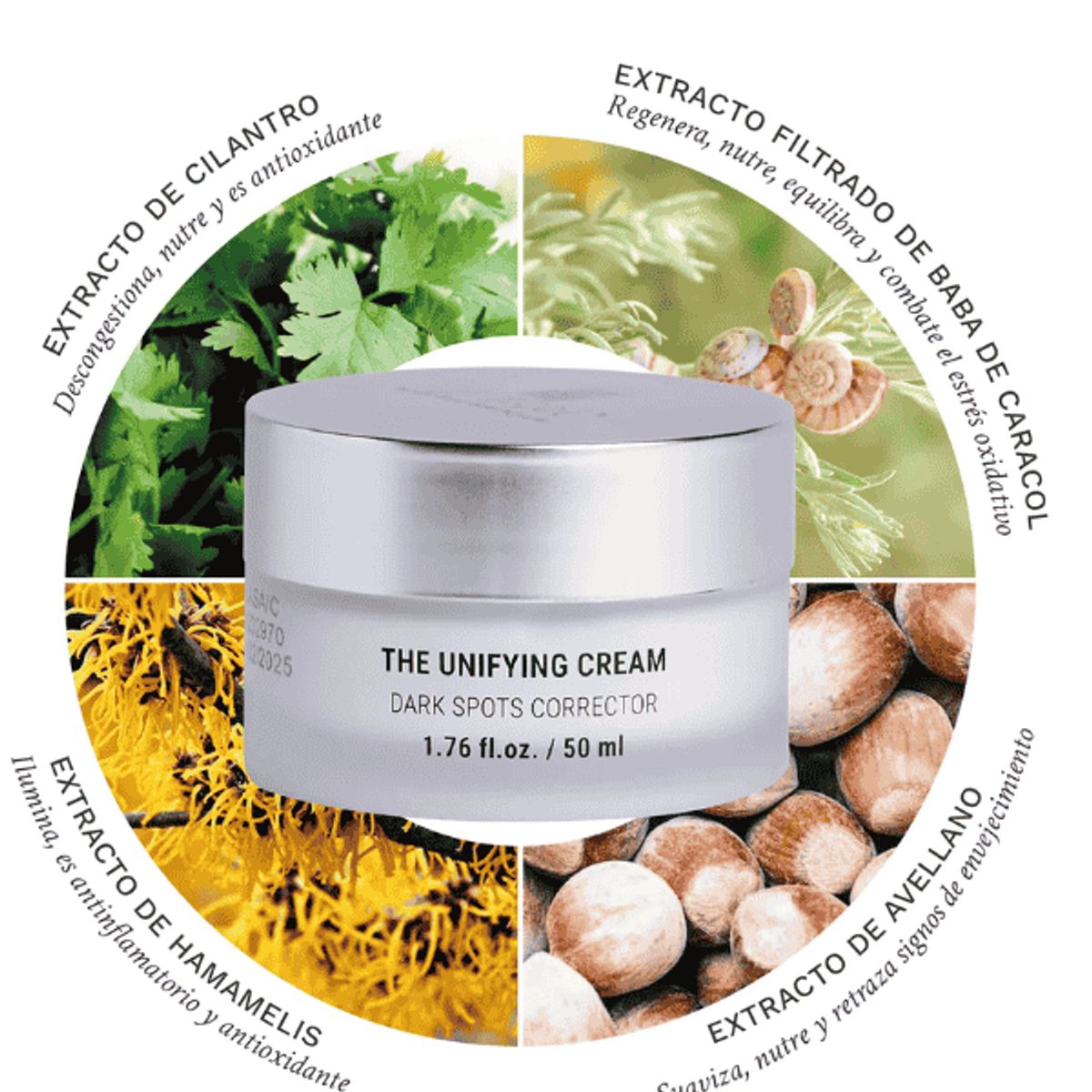 CARACOL NATURAL SKINCARE - Crema Anti Manchas Anti Pigmentos