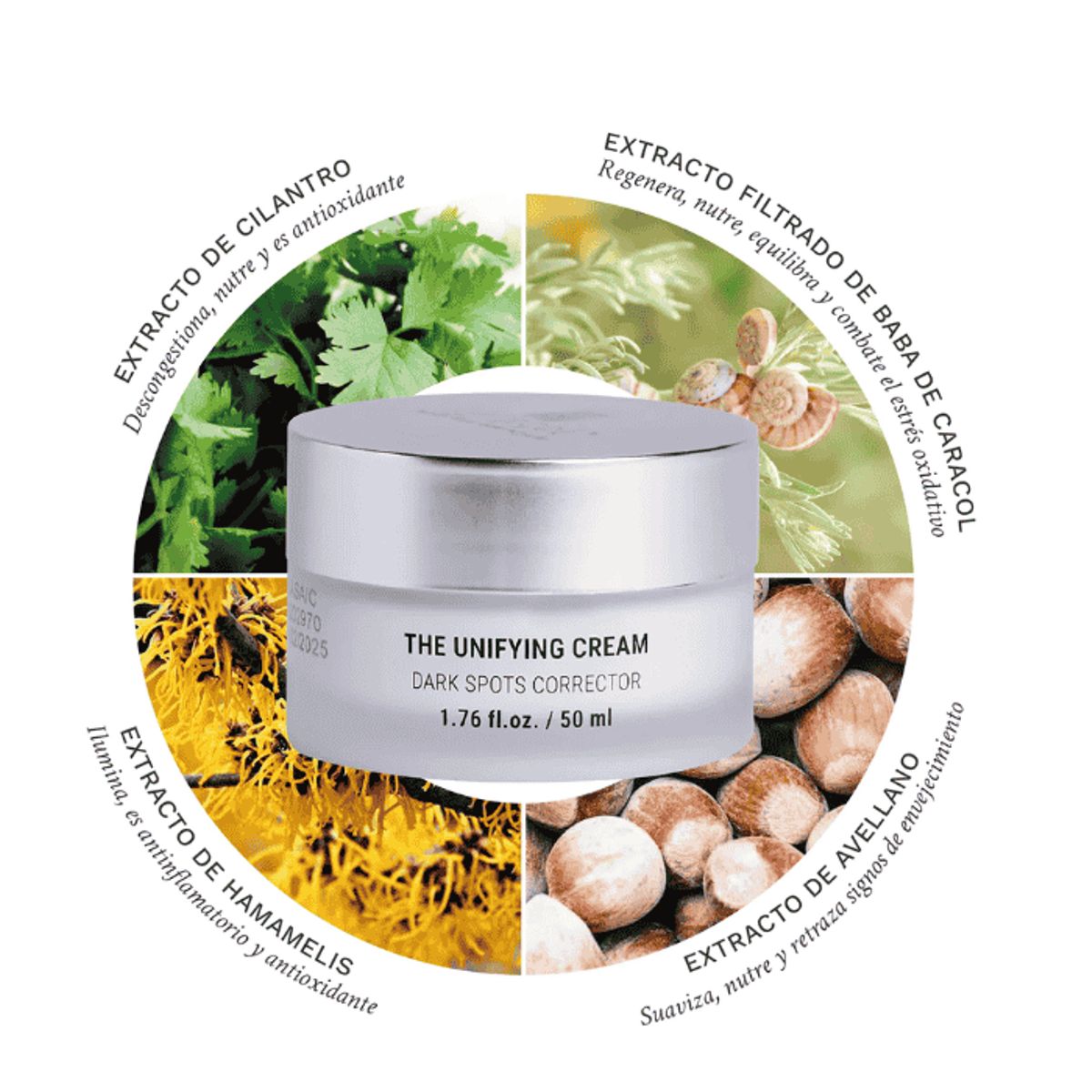 CARACOL NATURAL SKINCARE - Crema Anti Manchas Anti Pigmentos