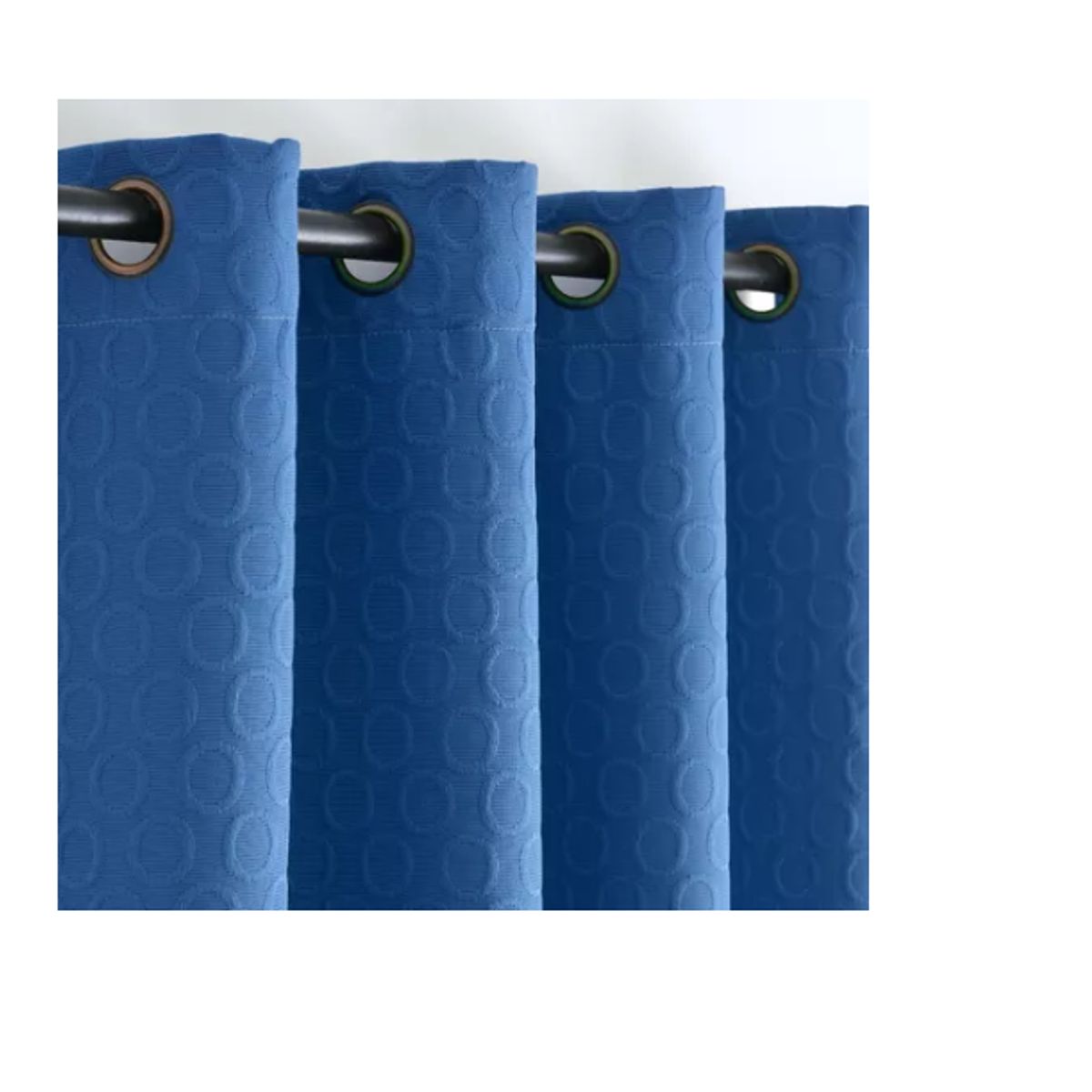 GENERICO - Cortinas Hogar Telas Brocato 2 Panos 140x220 Cm